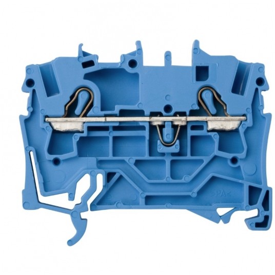 Złączka szynowa 2-przewod. 2,5mm niebies 2002-1204 -zdjęcie numer 1