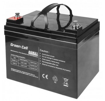 Akumulator AGM VRLA 12V 33Ah Green Cell