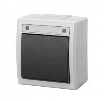 AQUANT 2K Łącznik 1-bieg.(schodowy) natynkowy IP55