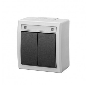 AQUANT 2K Łącznik świecznikowy natynkowy IP55