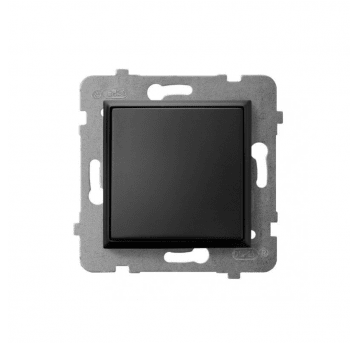 Aria łącznik jednobiegunowy czarny metalik