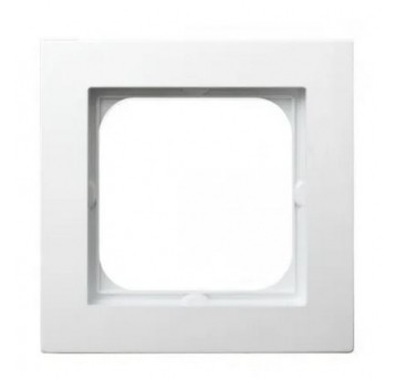 AS Ramka pojedncza biała OSPEL