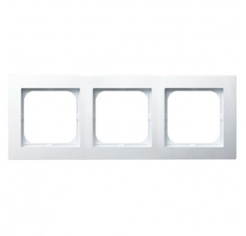 AS Ramka potrójna biała OSPEL