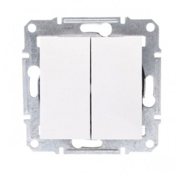 ASFORA Łącznik świecznikowy bez ramki biały