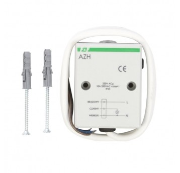 Automat zmierzchowy 10A 230V 2-1000lx IP65 AZH-S