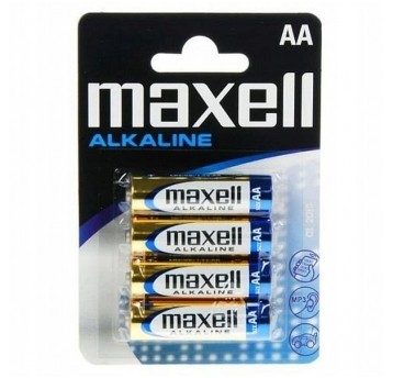 Bateria alkaliczna LR06 AA MAXELL (4 szt.)