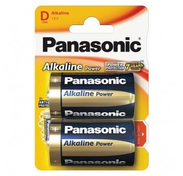 Bateria alkaliczna LR20/D PANASONIC ( 2 szt.)