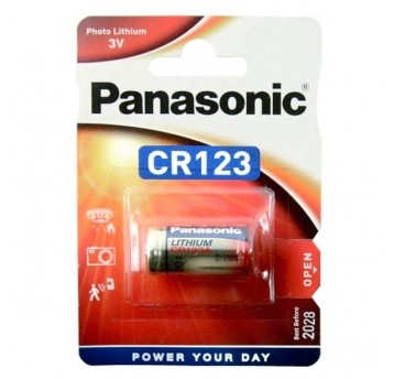 Bateria litowa CR123/CR17345 3V PANASONIC