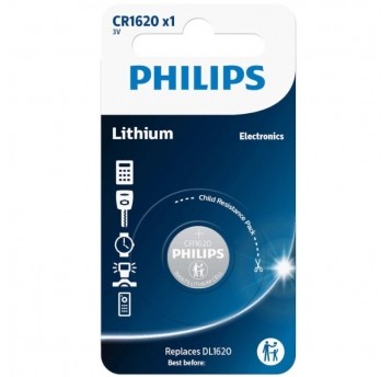 Bateria litowa CR1620 PHILIPS 3.0V 1 szt