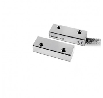 Czujka magnetyczna kontaktron B-3A obudowa met.