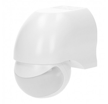 Czujnik ruchu 1200W 180 stopni IP44 biały ORNO