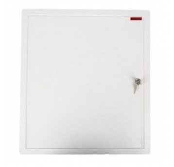 Drzwiczki rewizyjne 45/45 białe z zamkiem
