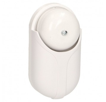 Dzwonek elektromechaniczny czaszowy 230V 90dB biał