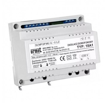 Elektronika domofonowa 18A URMET analogowa TH35