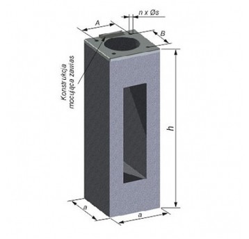 Fundament F-150/200 zab.