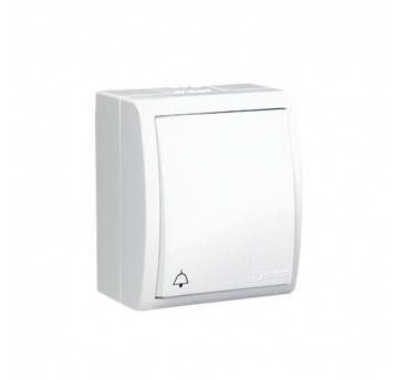 Gniazdo elektryczne AQUARIUS 2P+Z białe IP54