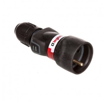 Gniazdo gumowe proste 16A 2P+Z IP44 230V