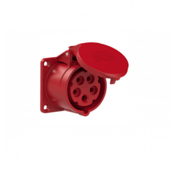 Gniazdo siłowe tablicowe proste 32A 5P IP44