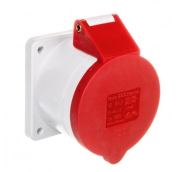 Gniazdo tablicowe proste 32A 5P 6h IP44