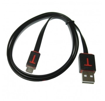 Kabel USB-Micro USB 2.0 czarny 1m 2.4A NePower