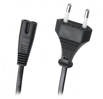 Kabel zasilający 2p 3m sieciowy 230V