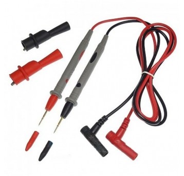 Kable do miernika cienka igła+ krokodyle 10A 1000V