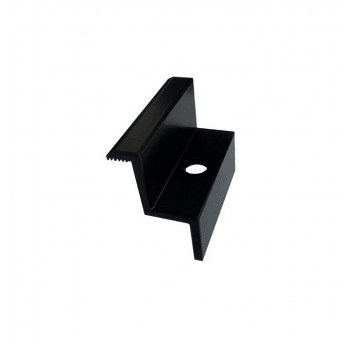 Klamra końcowa 50x40mm M8 CZARNA