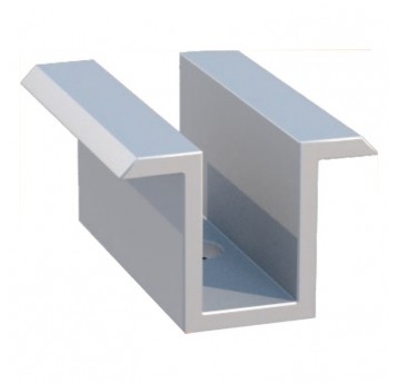 Klamra środkowa 50x25mm M8 aluminiowa