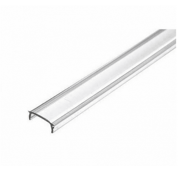 Klosz transparentny KLIK 2m do profilu LED 8mm