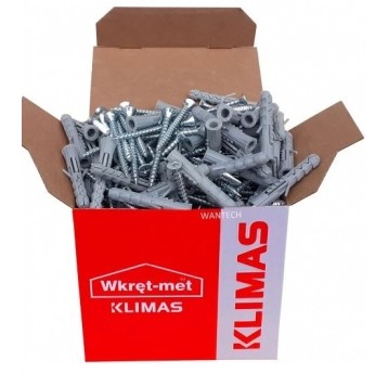 Kołek rozporowy 8/4x50mm krzyż KRX