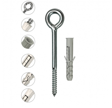 Kołek rozporowy z hakiem oczkowym 16x230mm HOX