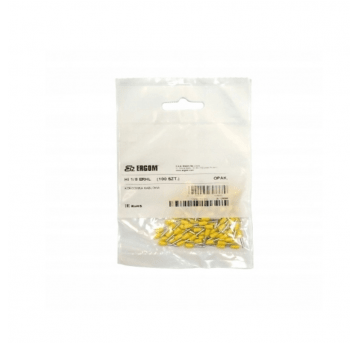 Końcówka tulejkowa izol. HI 0,25/8 DIN (100szt.)