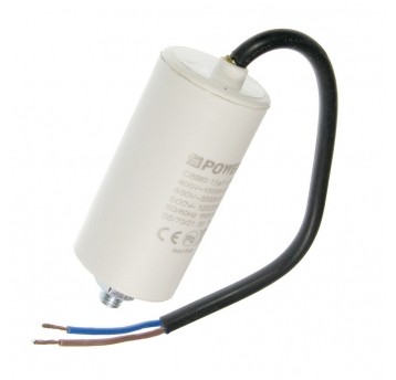Kondensator rozruchowy 7.5uF 450V przewody z śrubą