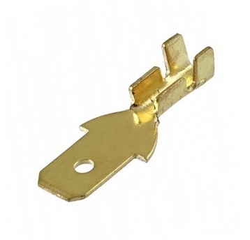 Konektor 4,8x0,8mm M4.8 nieizol. płaski wsuwka