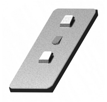 Konstrukcja BAKS podstawa ceownika PC50P z gumą