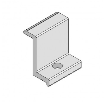 Konstrukcja CORAB klema końcowa 35mm srebrna