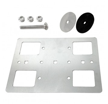 Konstrukcja płyta mocująca pod papę membranę kpl.