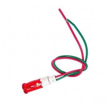 Kontrolka LED 220V czerwona mini 10mm
