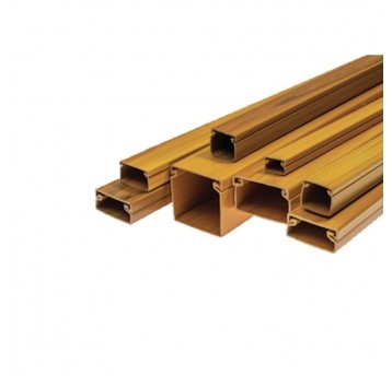 Korytko kablowe 17x15 /2m jasnobrązowy