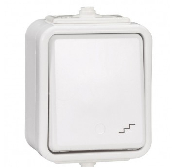 Łącznik schodowy IP44 CEDAR WNT600C01 biały