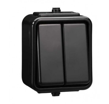 Łącznik świecznikowy IP44 CEDAR WNT500C05 n/t czar