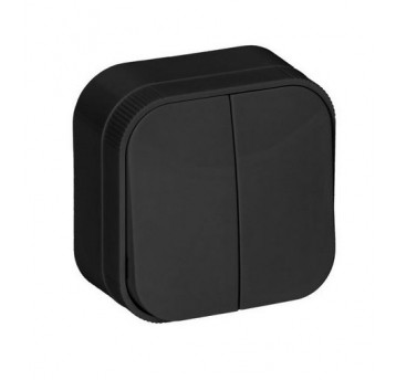 Łącznik świecznikowy N/T IP20 czarny ToDo