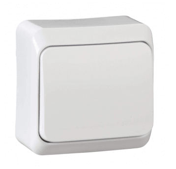 Łącznik świecznikowy PRIMA biały podwójny