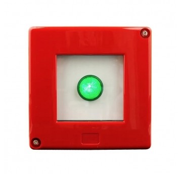 Lampka sygnali.zielona OA2-W01-LPZ-230 w obud.czer