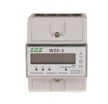 Licznik 3 fazowy energii elektrycznej WZE-3