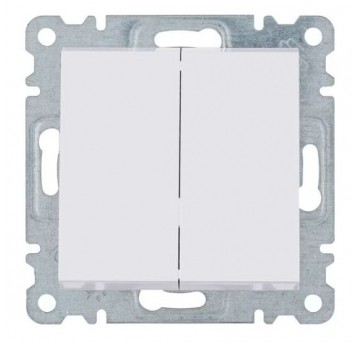 Lumina Łącznik świecznikowy/seryjny biały podwójny