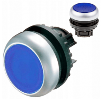 M22-DL-B Napęd przycisku niebieski z podświetlenie