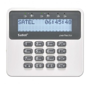 Manipulator PRF-LCD centrali alarm. SATEL PERFECTA