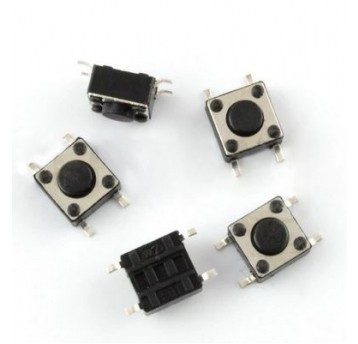 Mikroswitch 6x6mm 4.3/0.8mm SMD