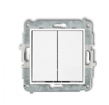 Mini mechanizm łącznika świecznikowego biały MWP-2